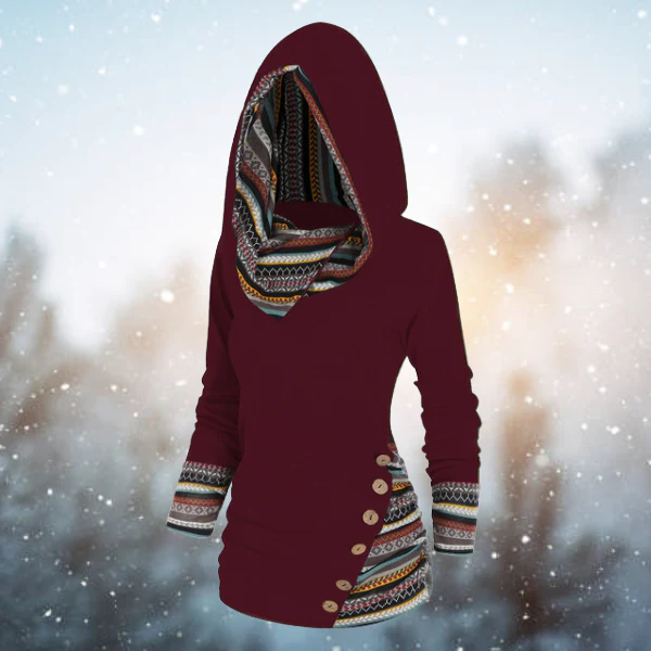 Modischer Kapuzenpullover für Frauen - Felicia - Image 4