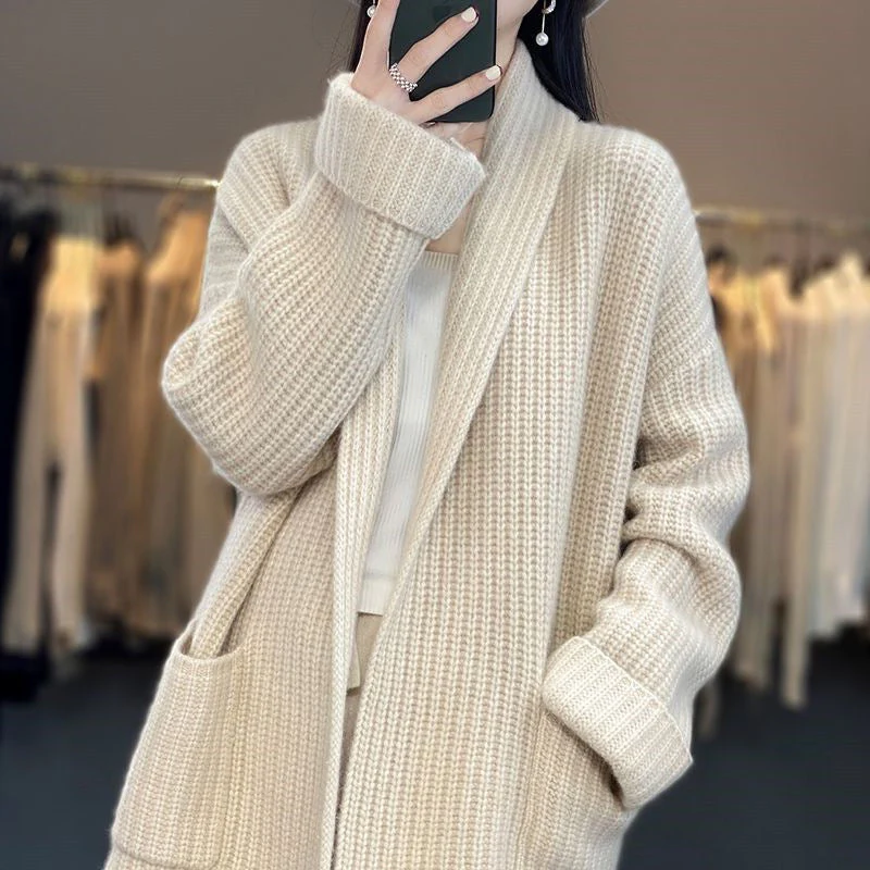 Modischer Langarm-Cardigan für Damen | Lässig - Image 2