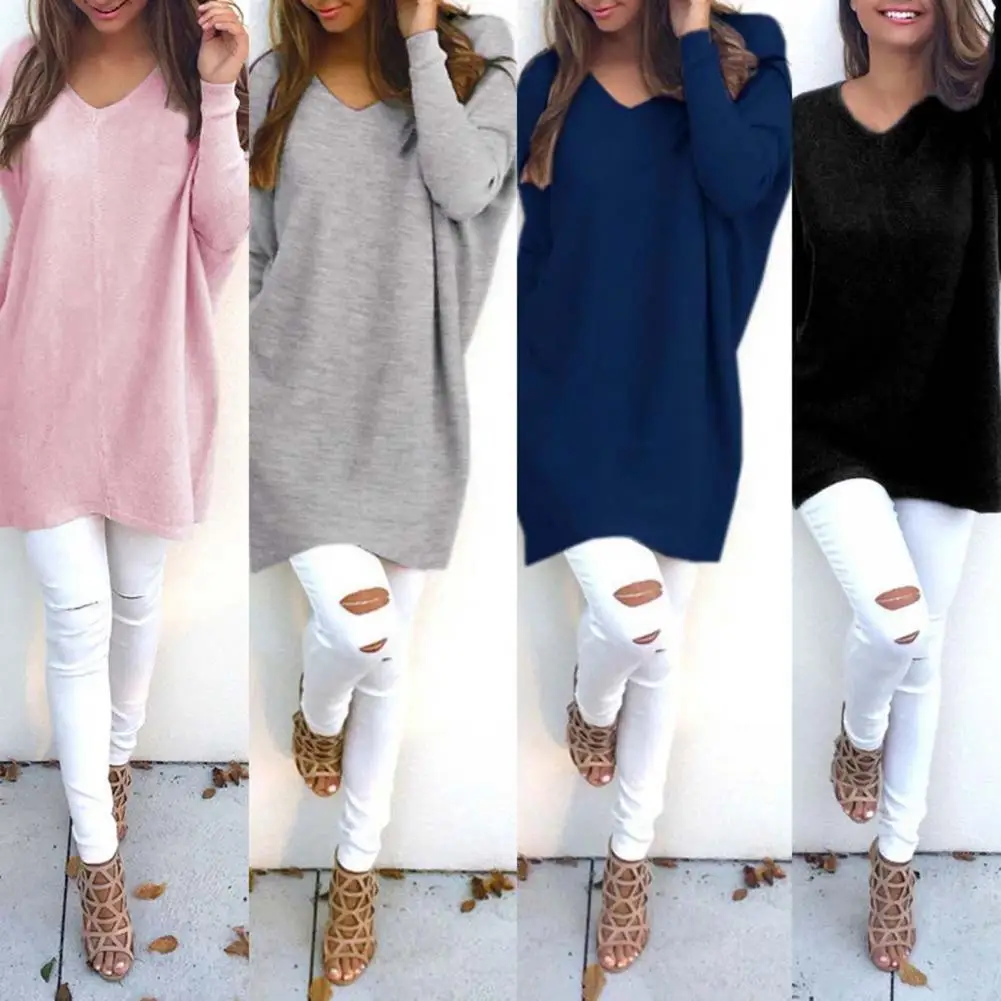 Modischer, mittellanger Pullover für Damen - Image 4