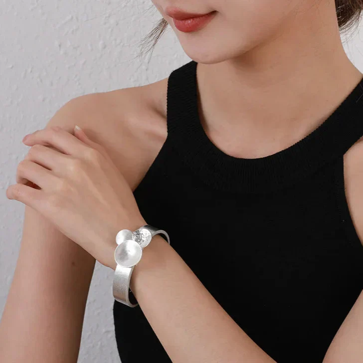 Modisches Damen Lederarmband Retro Magnetverschluss - Image 5