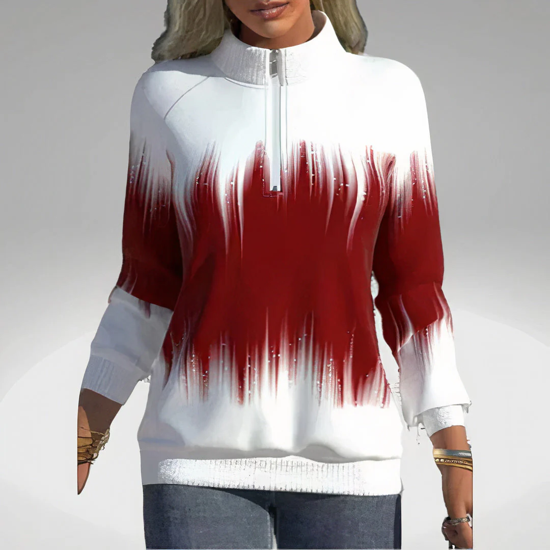 Modisches Damen-Sweatshirt für Herbst und Winter - Karoline - Image 2