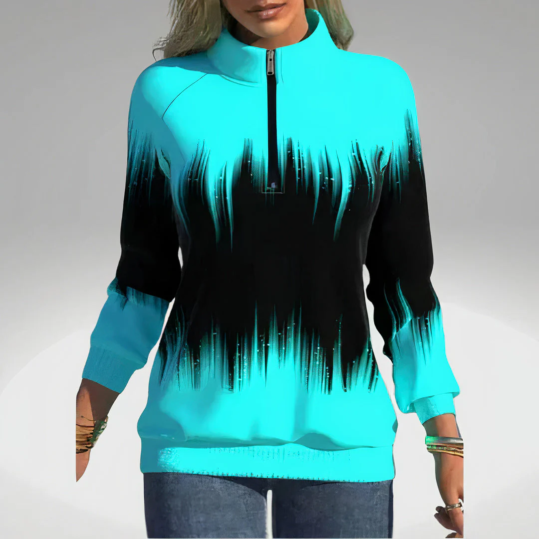 Modisches Damen-Sweatshirt für Herbst und Winter - Karoline - Image 4