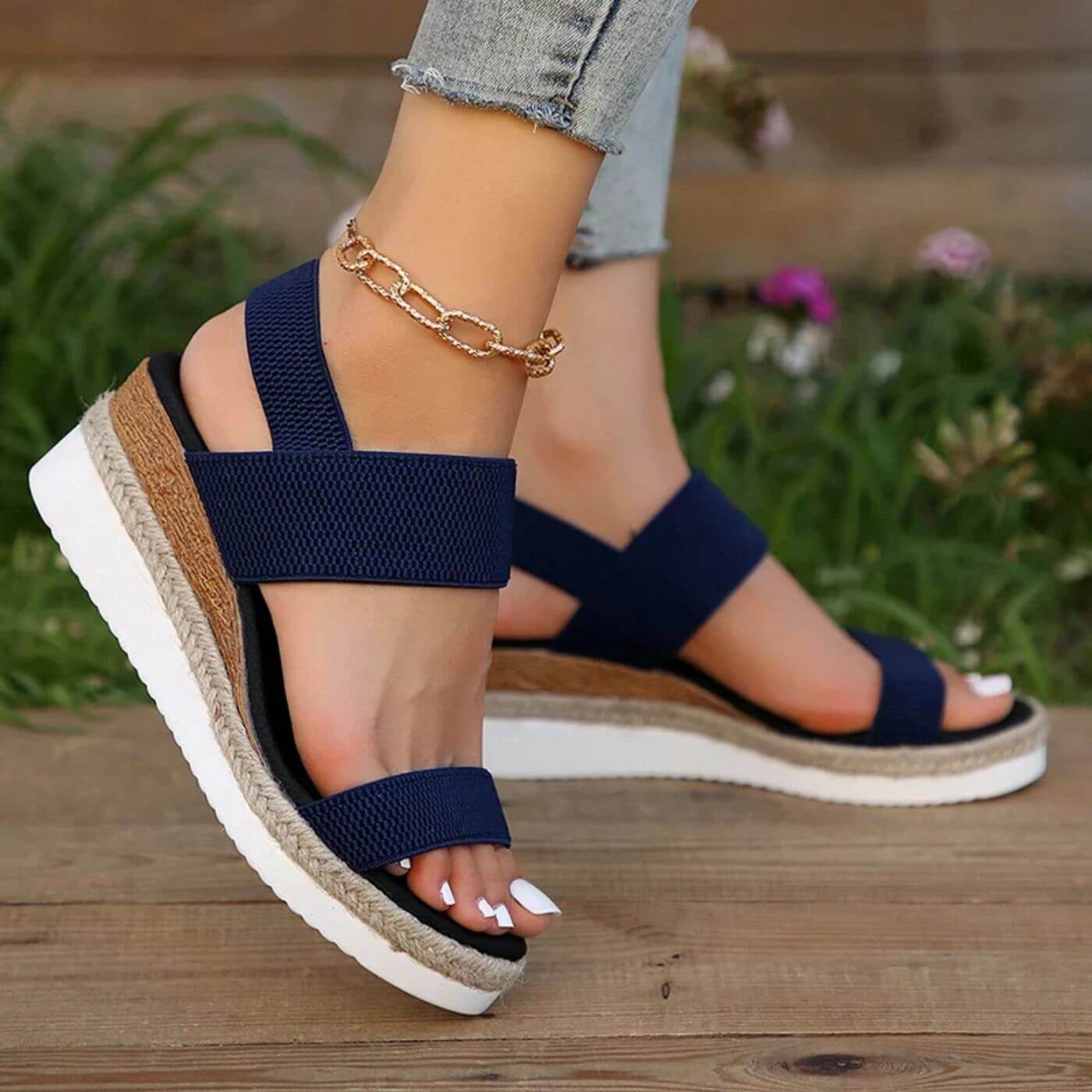 Monika – Orthopädische Keilsandalen - Image 2