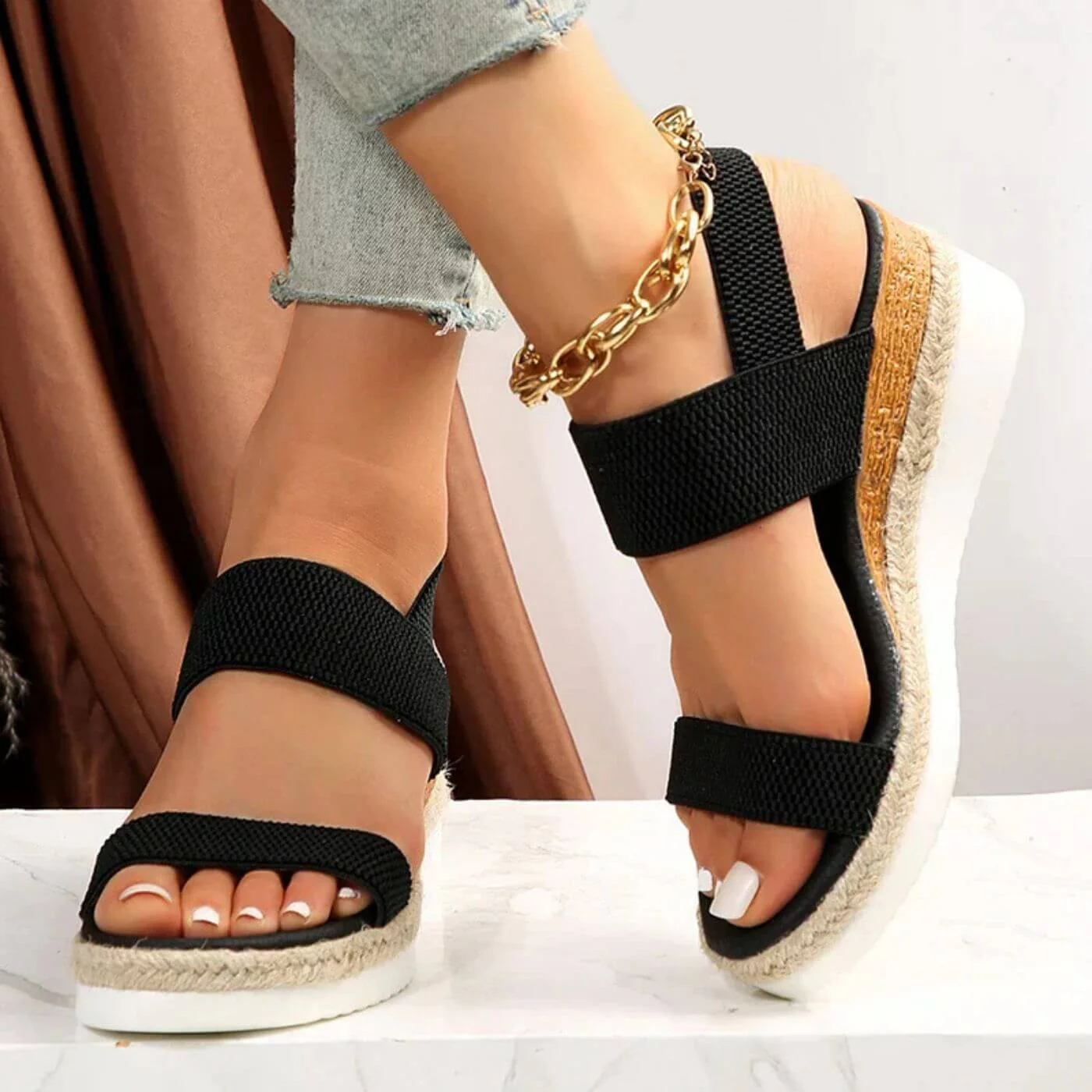 Monika – Orthopädische Keilsandalen - Image 3