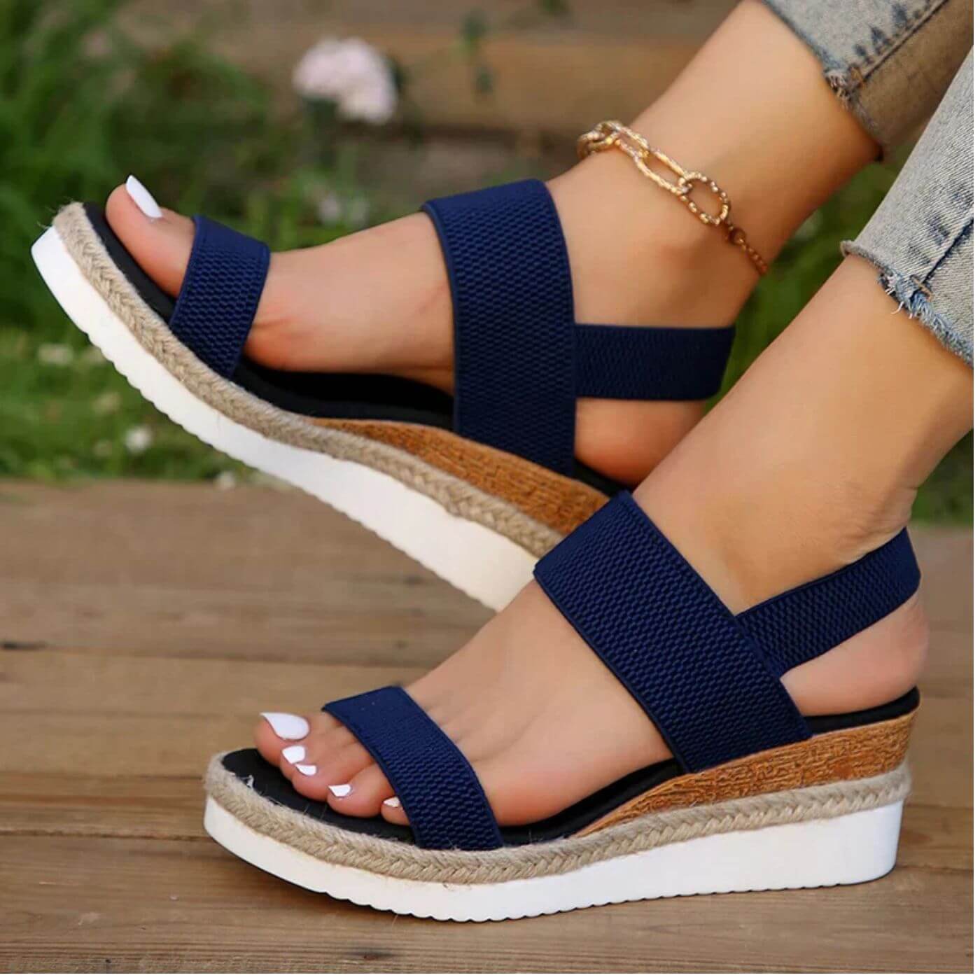 Monika – Orthopädische Keilsandalen - Image 4