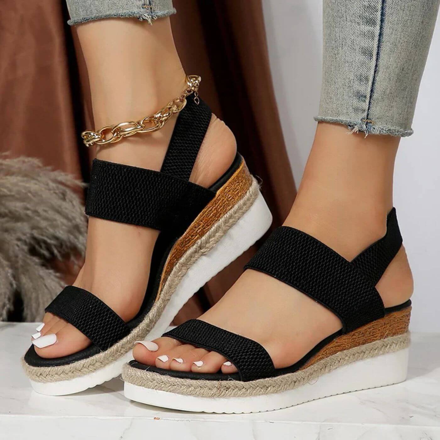 Monika – Orthopädische Keilsandalen - Image 5