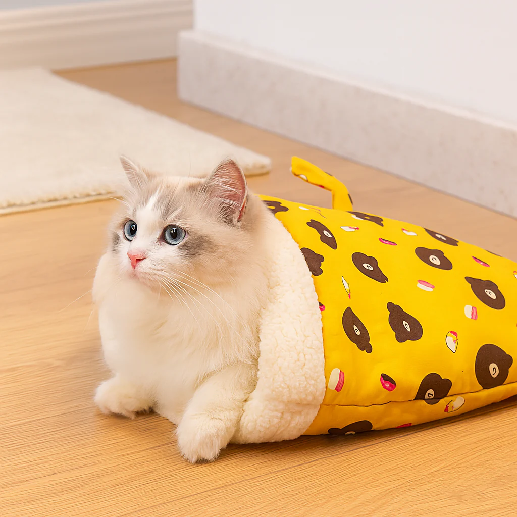 MoonLounge | Plüsch-Katzen-Schlafpod - Image 3