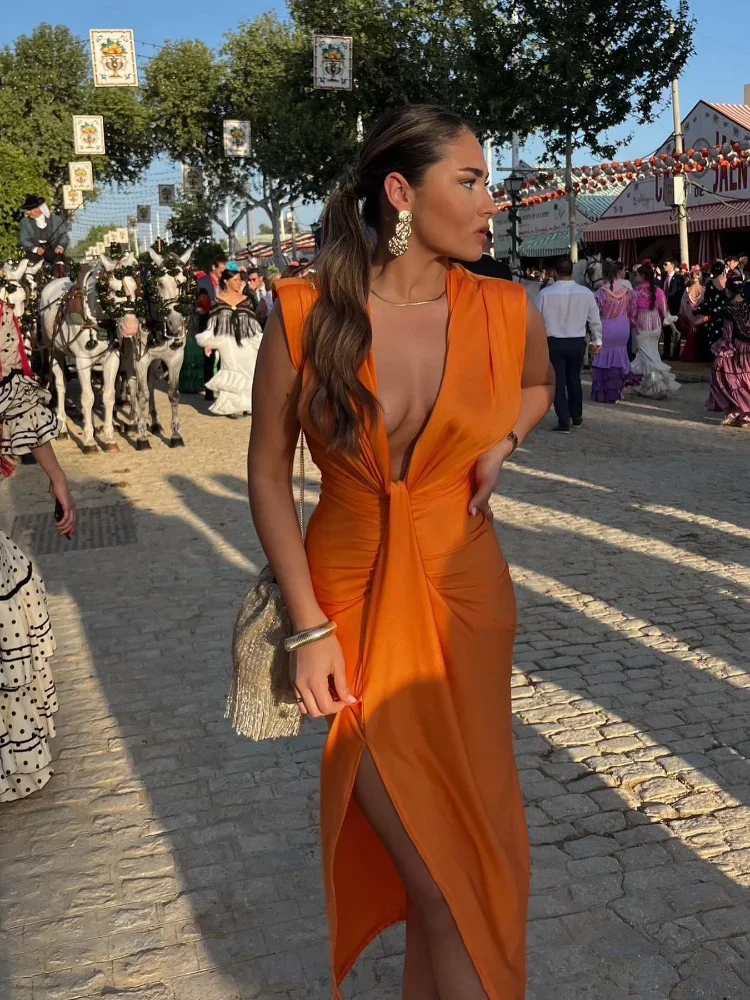 Moriah - Elegantes Faltenkleid - Image 2