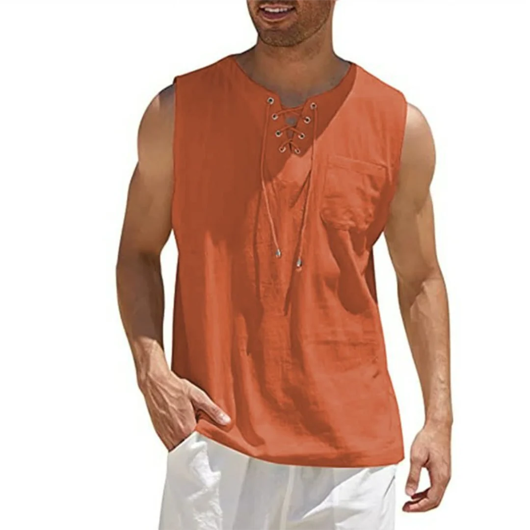 Moritz - Herren Lässiges ärmelloses Shirt - Image 4