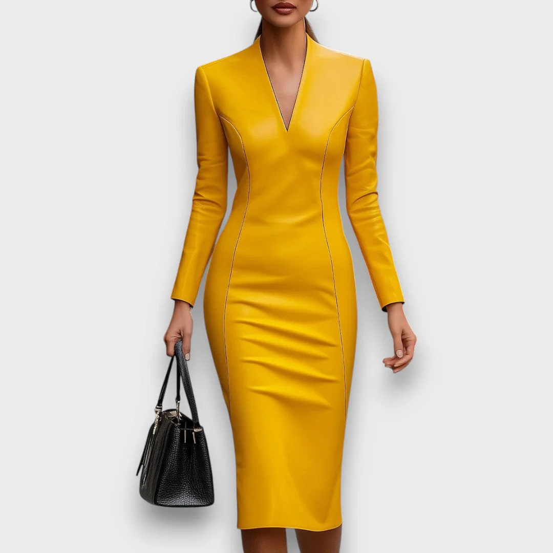 Moryn – Schwarzes Bodycon-Kleid - Image 3