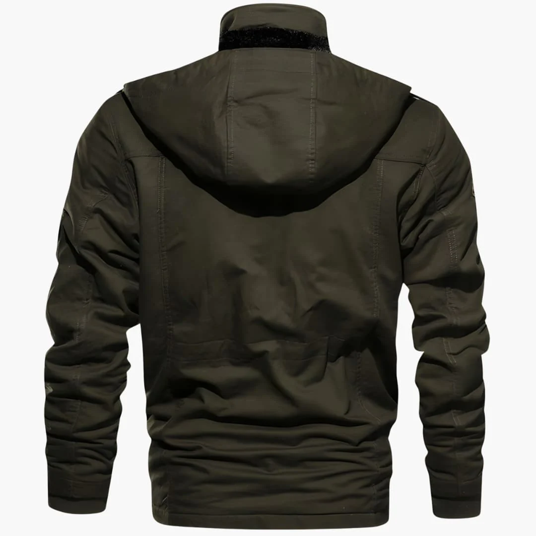 Multi-Pocket Militärjacke für Herren - Image 13