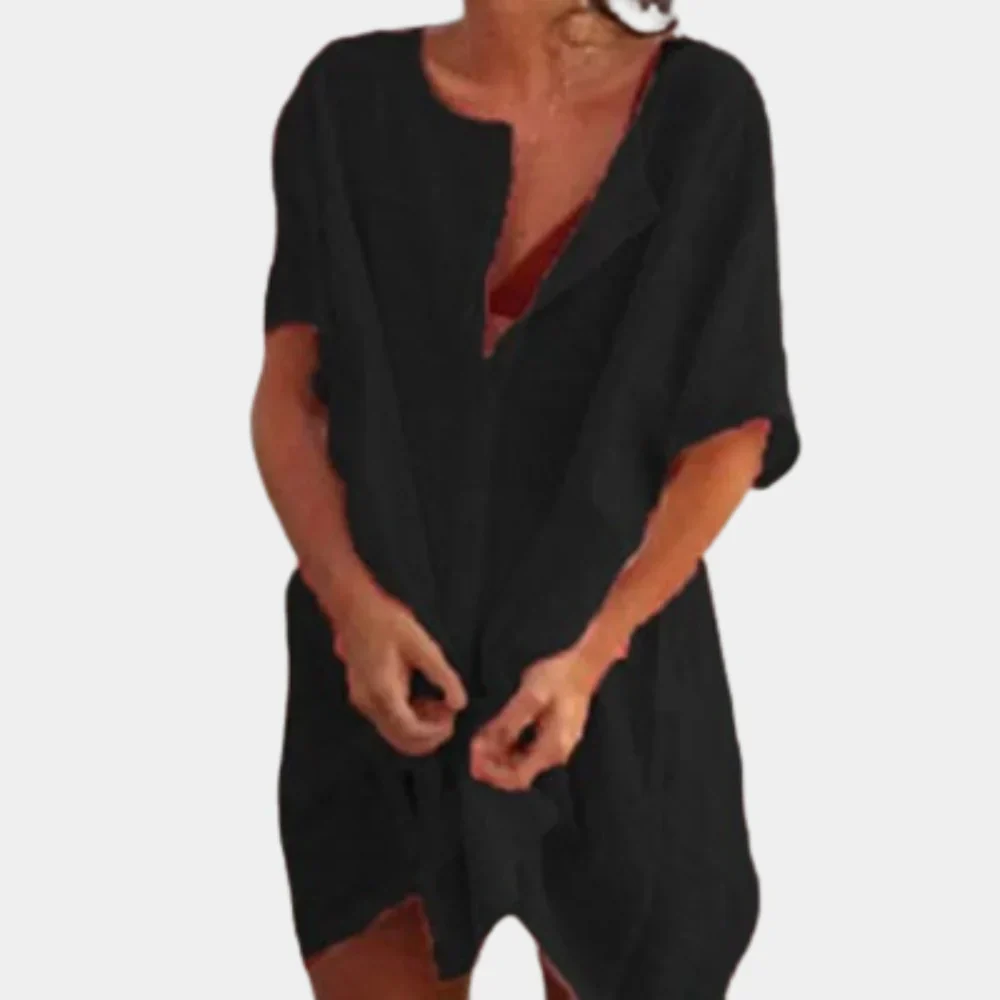 Myrtell – Strandkleid aus Leinen mit lockerer Passform - Image 2