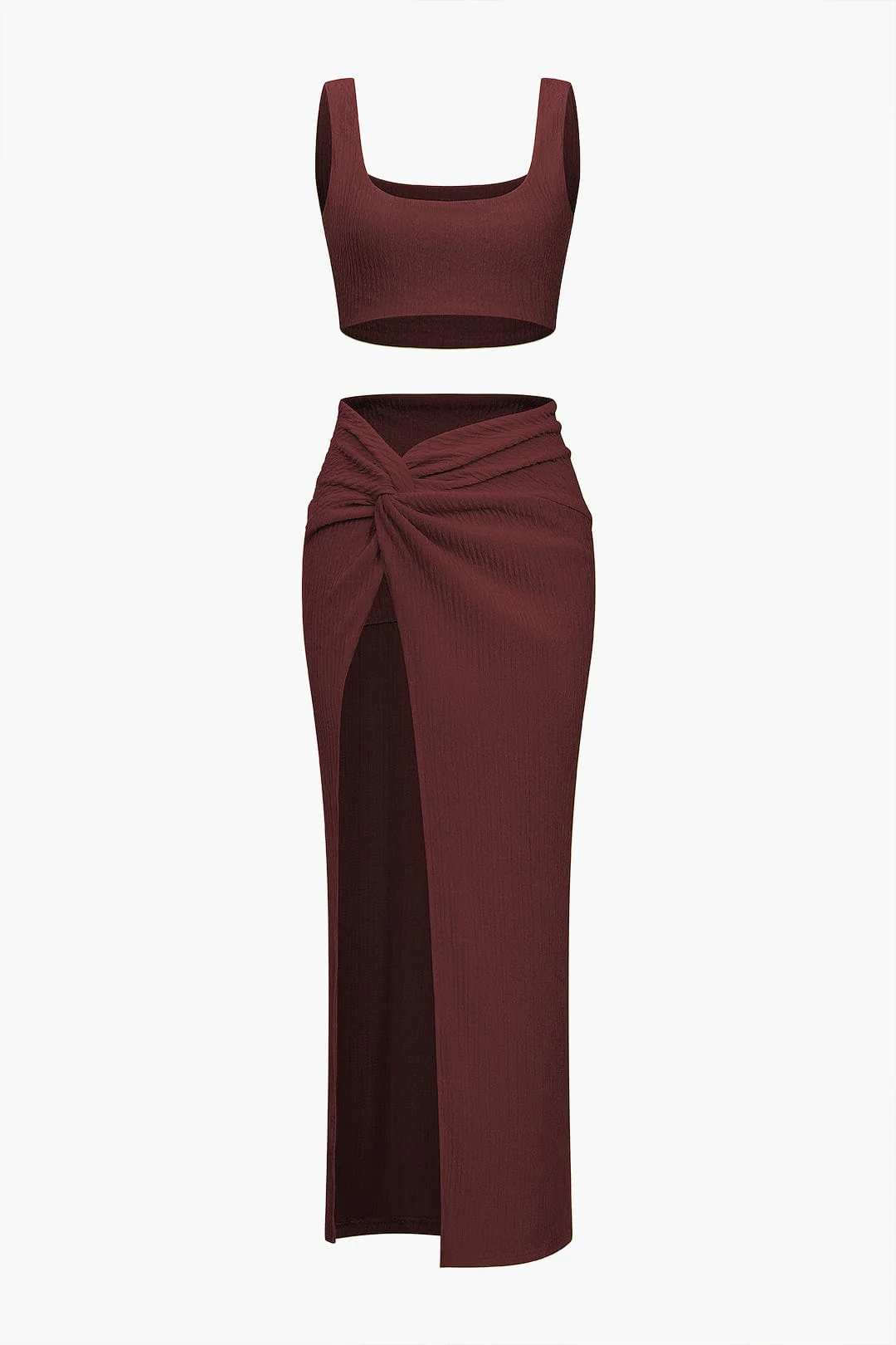 Nadine | Eleganter Twisted-Skirt-Zweiteiler mit Crop-Top - Image 19