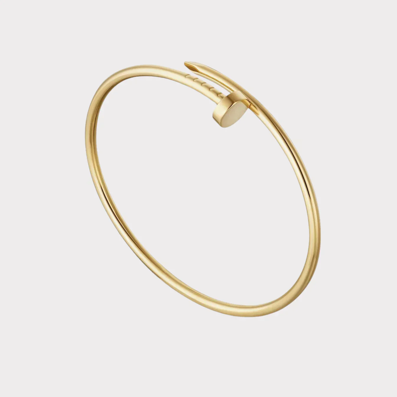 NAIL ARMBAND DÜNN | GOLD - Image 2