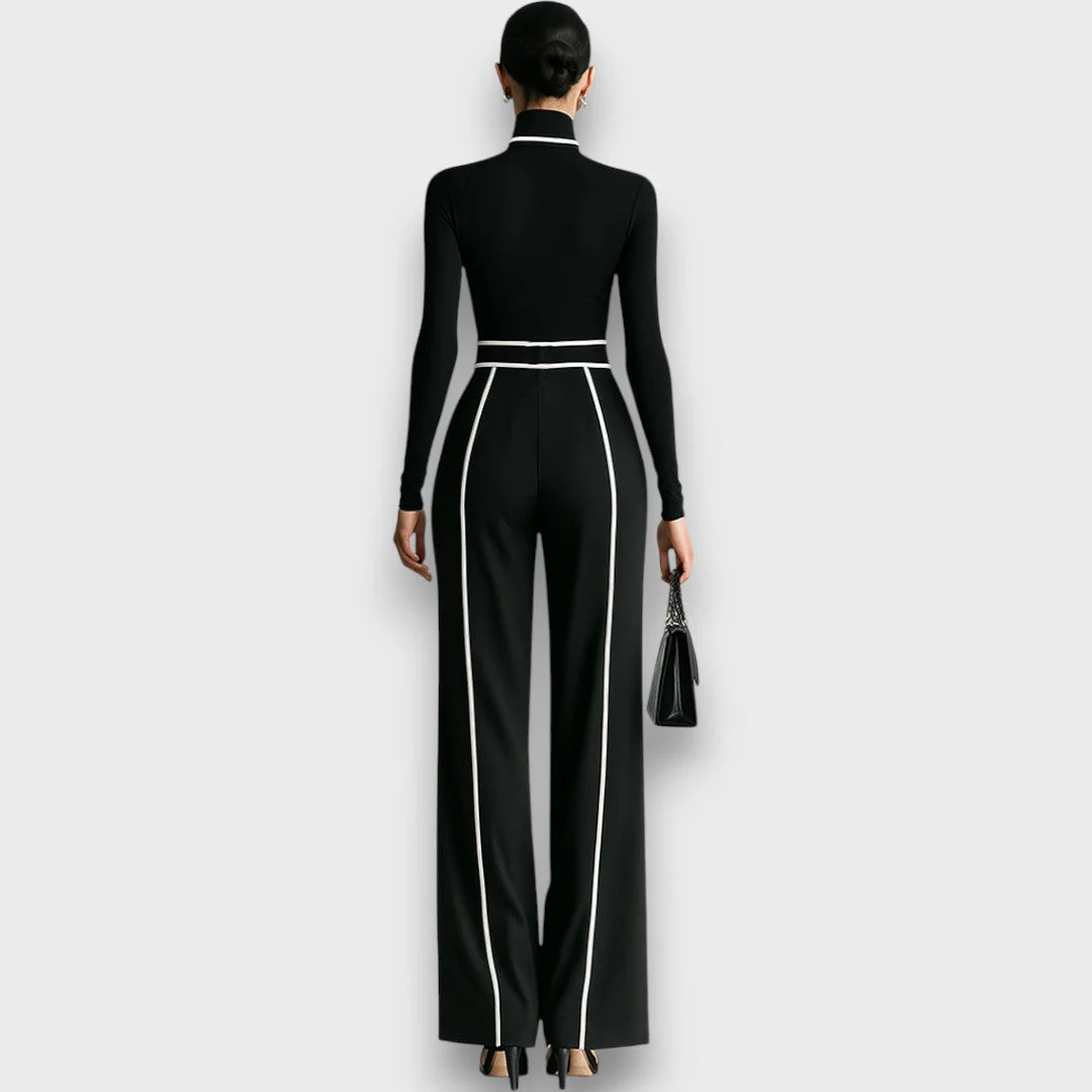 Nalira – Elegantes Zweiteiler-Set mit hohem Kragen - Image 5