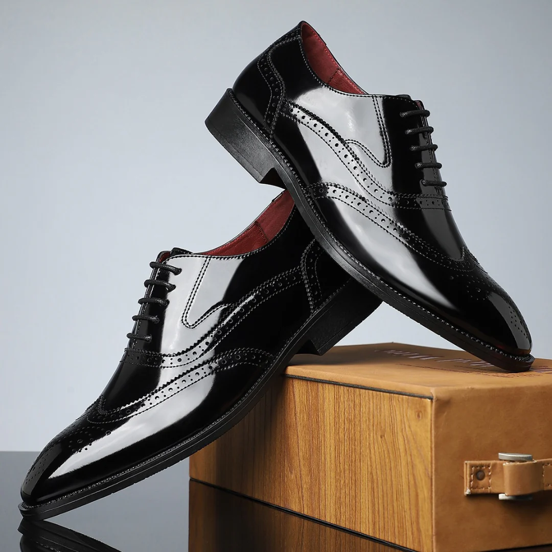 Nalos - Handgefertigte Vollbrogue-Oxford-Schuhe - Image 6