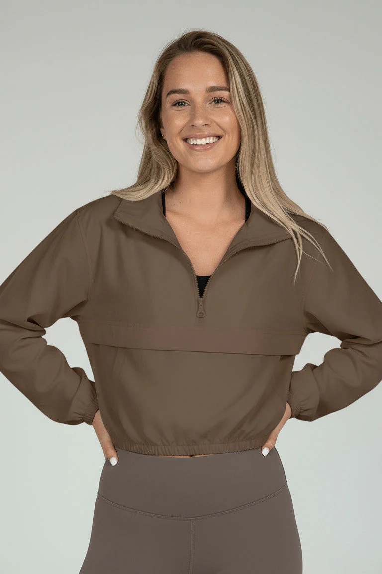 Nancy | Leichte Quarter-Zip Windbreaker-Jacke - Image 11