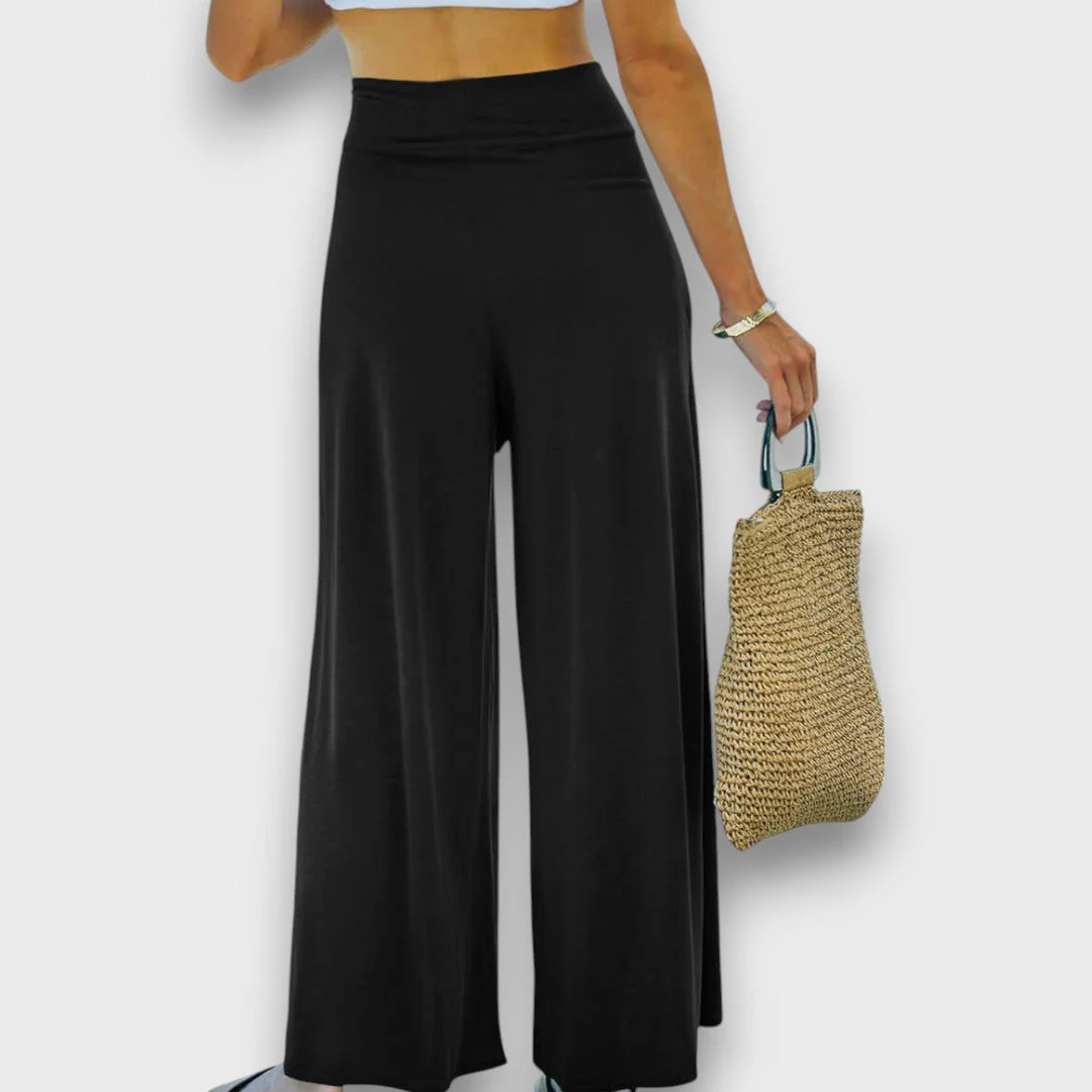 Narella – Sommerhose mit Wickeleffekt und Bindegürtel - Image 4