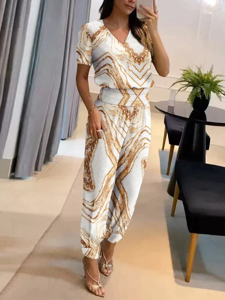 Nathalie - Damen Bluse & Hose Set - Image 6