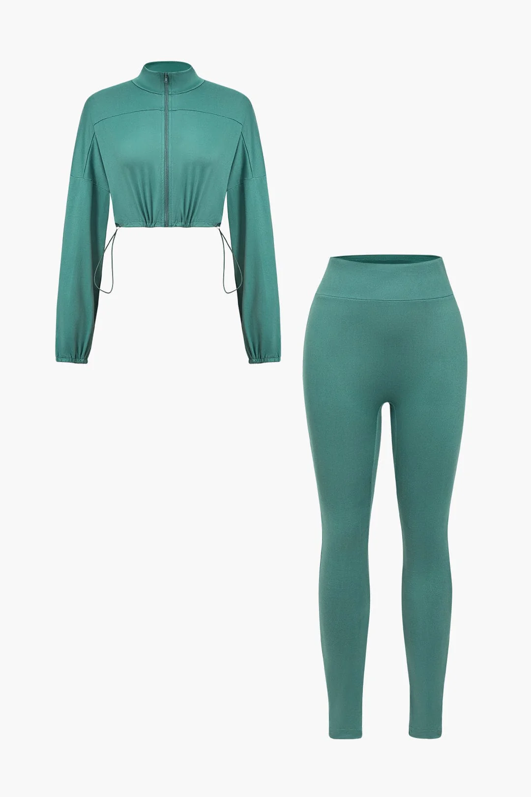 Naya | Sportliches Zweiteiler-Set mit Cropped-Jacke & Leggings - Image 18