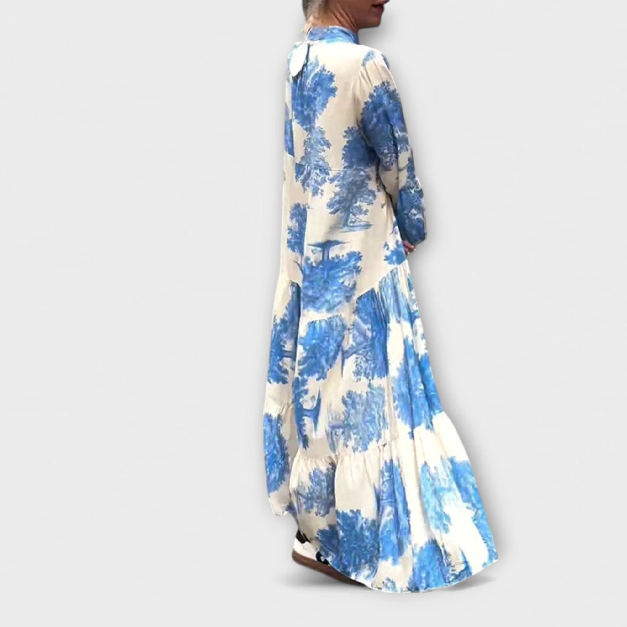 Nerina - Elegantes Maxikleid mit Blumenmuster - Image 5