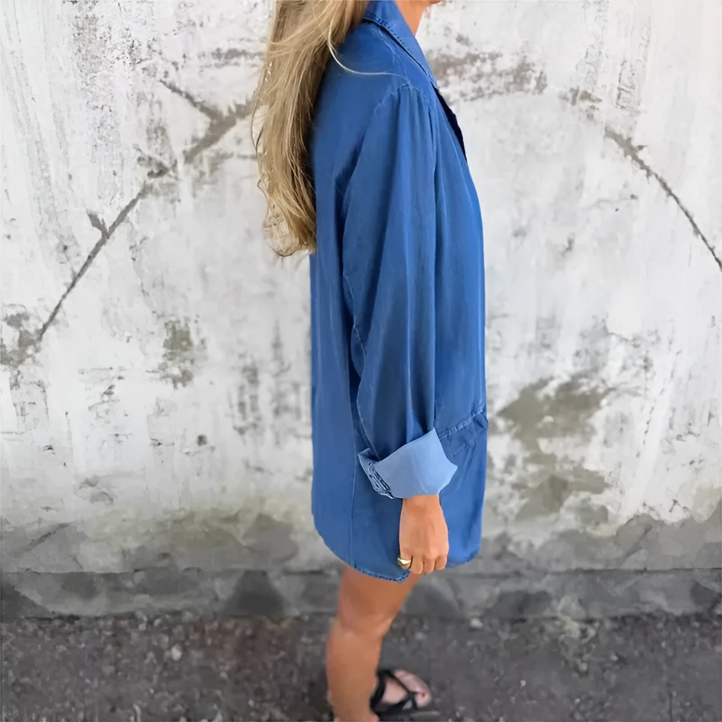 Nerina | Entspannt cooler Denim-Blazer - Image 2