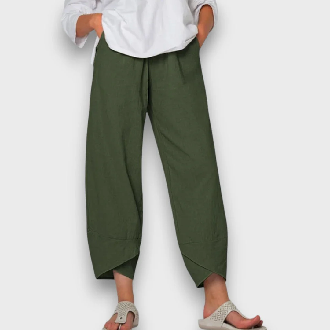 Neve – Leichte Sommerhose mit modernem Beinabschluss - Image 3