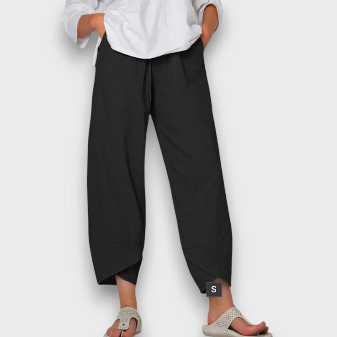 Neve – Leichte Sommerhose mit modernem Beinabschluss - Image 4