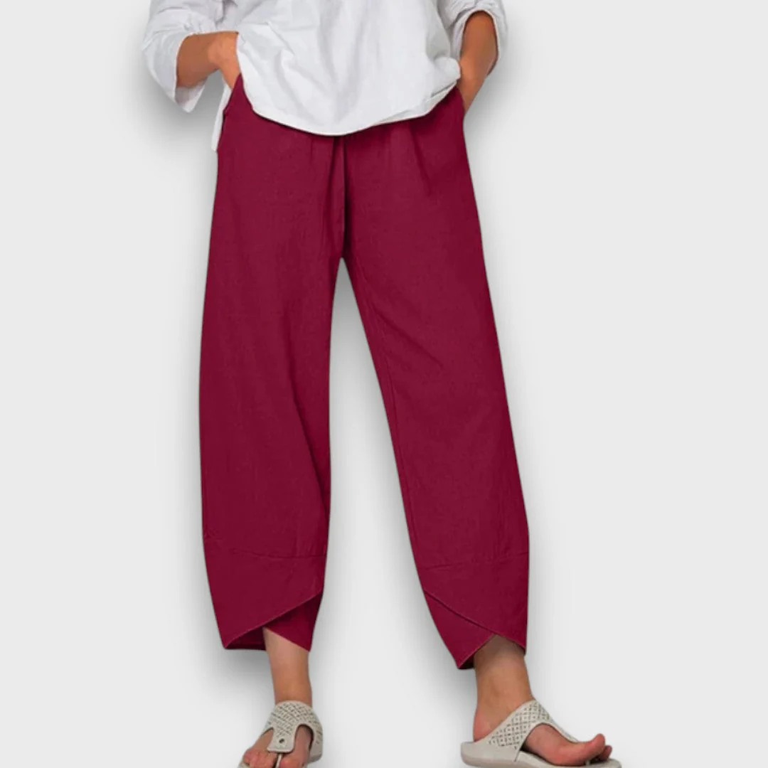 Neve – Leichte Sommerhose mit modernem Beinabschluss - Image 5