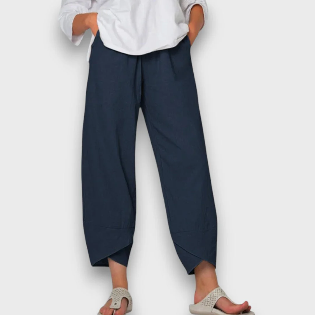 Neve – Leichte Sommerhose mit modernem Beinabschluss - Image 6