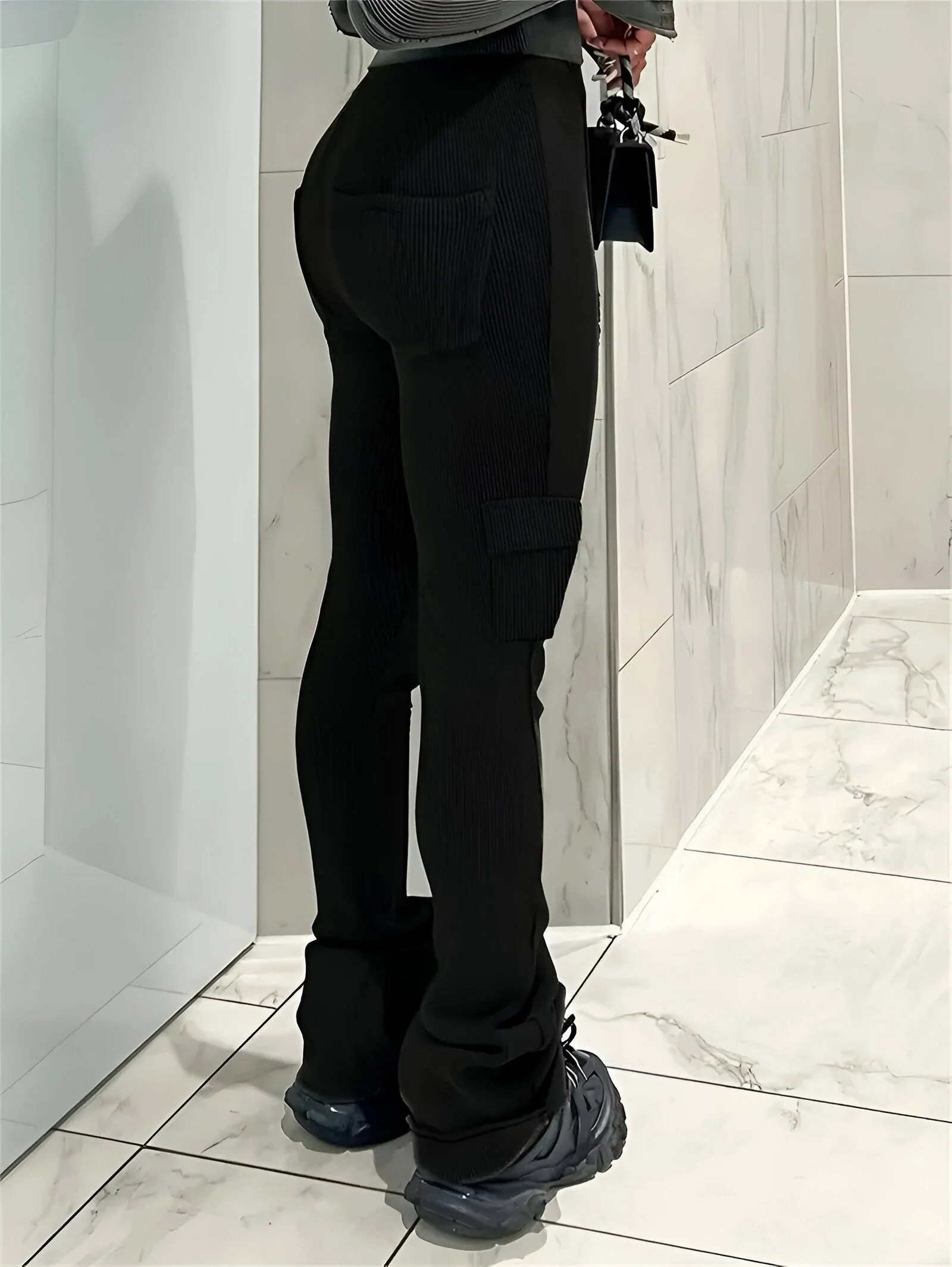 Nicole | Bequeme High-Waist Flare-Leggings - Image 4