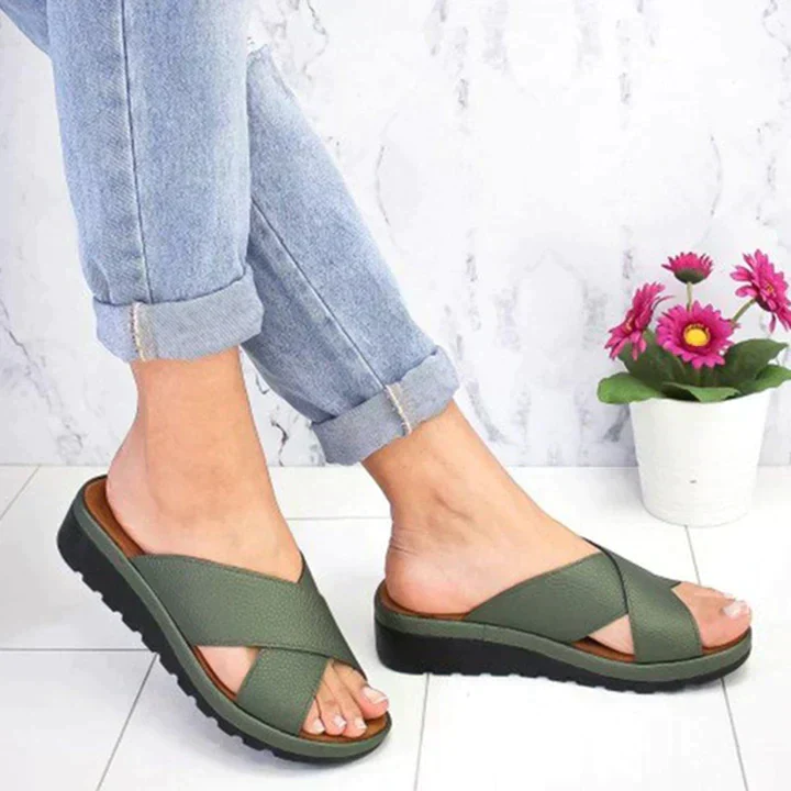 Nicole | Damen Sommer Orthopädische Stil Sandalen - Image 5