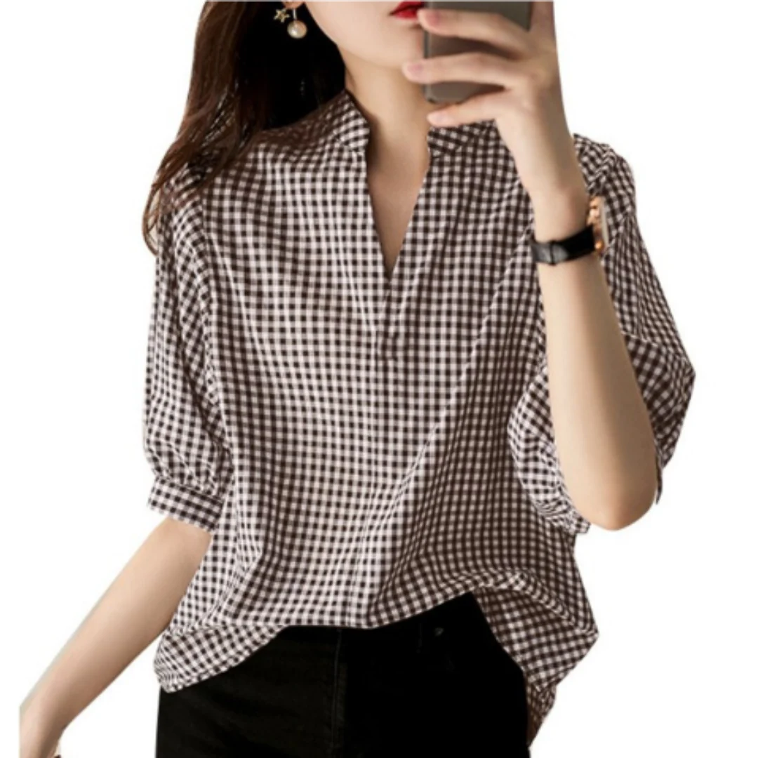 Nicole - Oktoberfest-Bluse mit V-Ausschnitt für Damen - Image 2