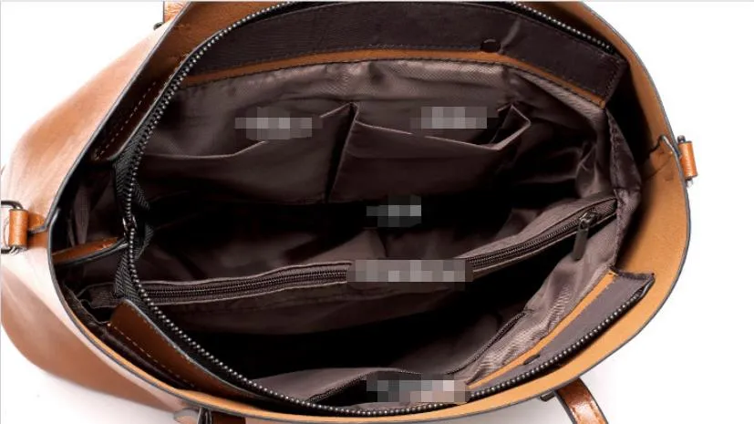 Nicole | Vintage Leder-Schulterhandtasche - Image 3