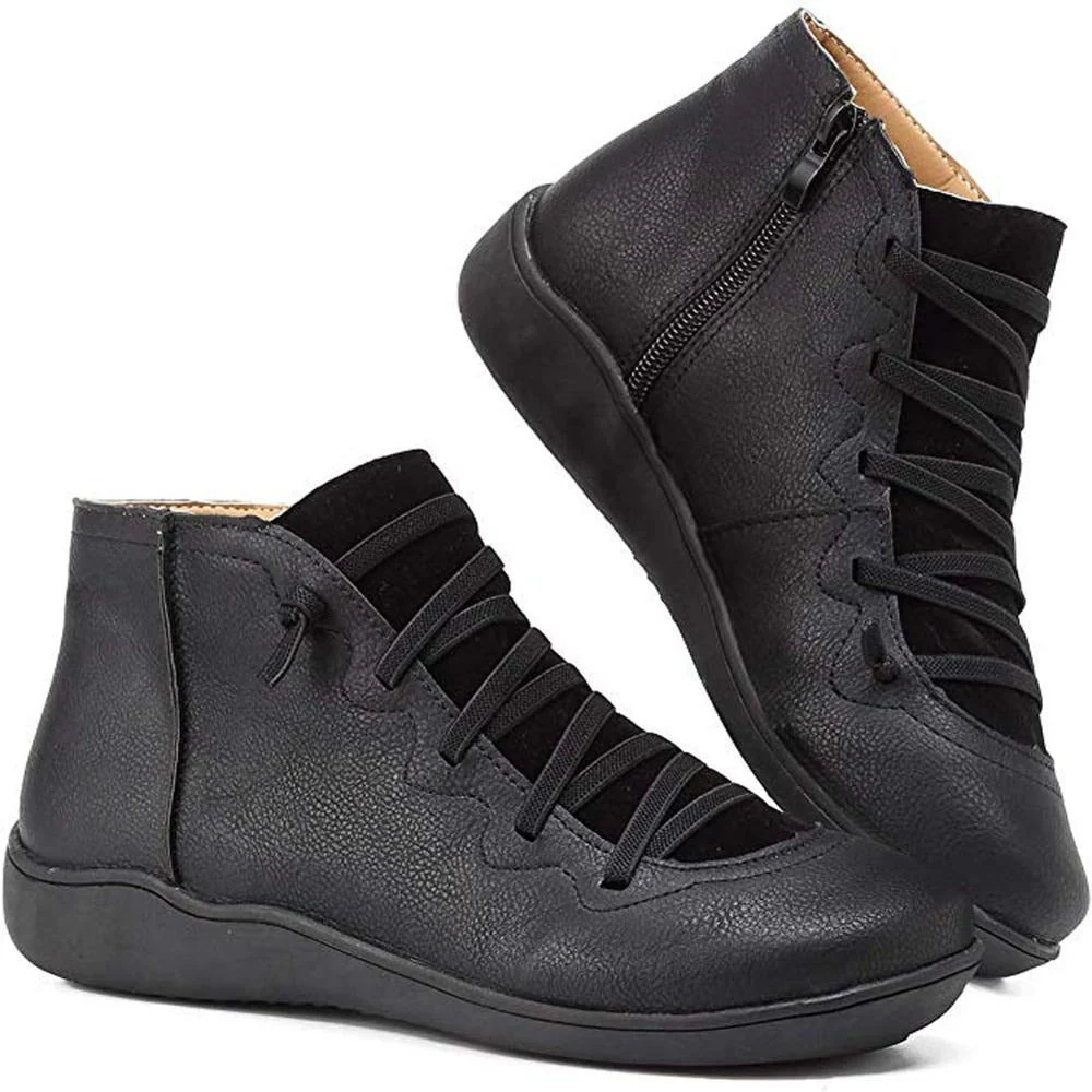 Nina | Trendige Orthopädische Stiefeletten - Image 4