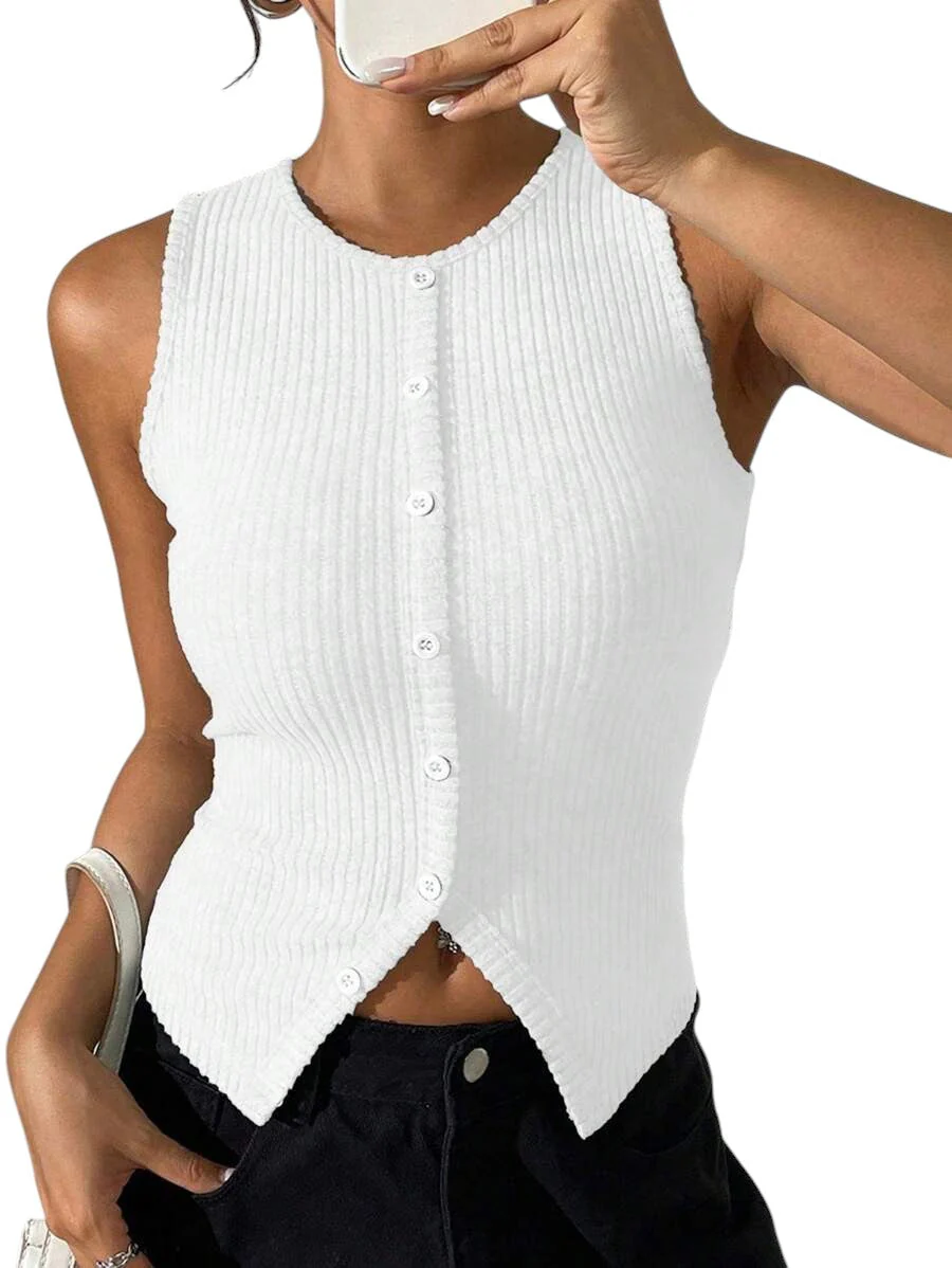 Niva – Geripptes Tanktop mit moderner Linie - Image 2