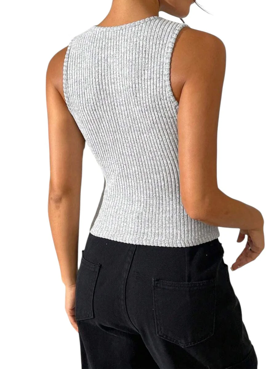Niva – Geripptes Tanktop mit moderner Linie - Image 3