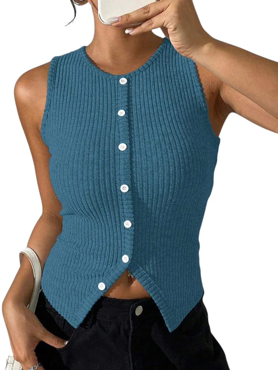 Niva – Geripptes Tanktop mit moderner Linie - Image 4
