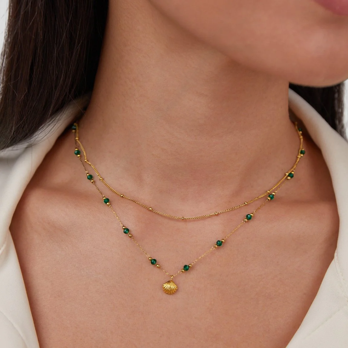 Niyah Chic Gold Necklace - Image 2