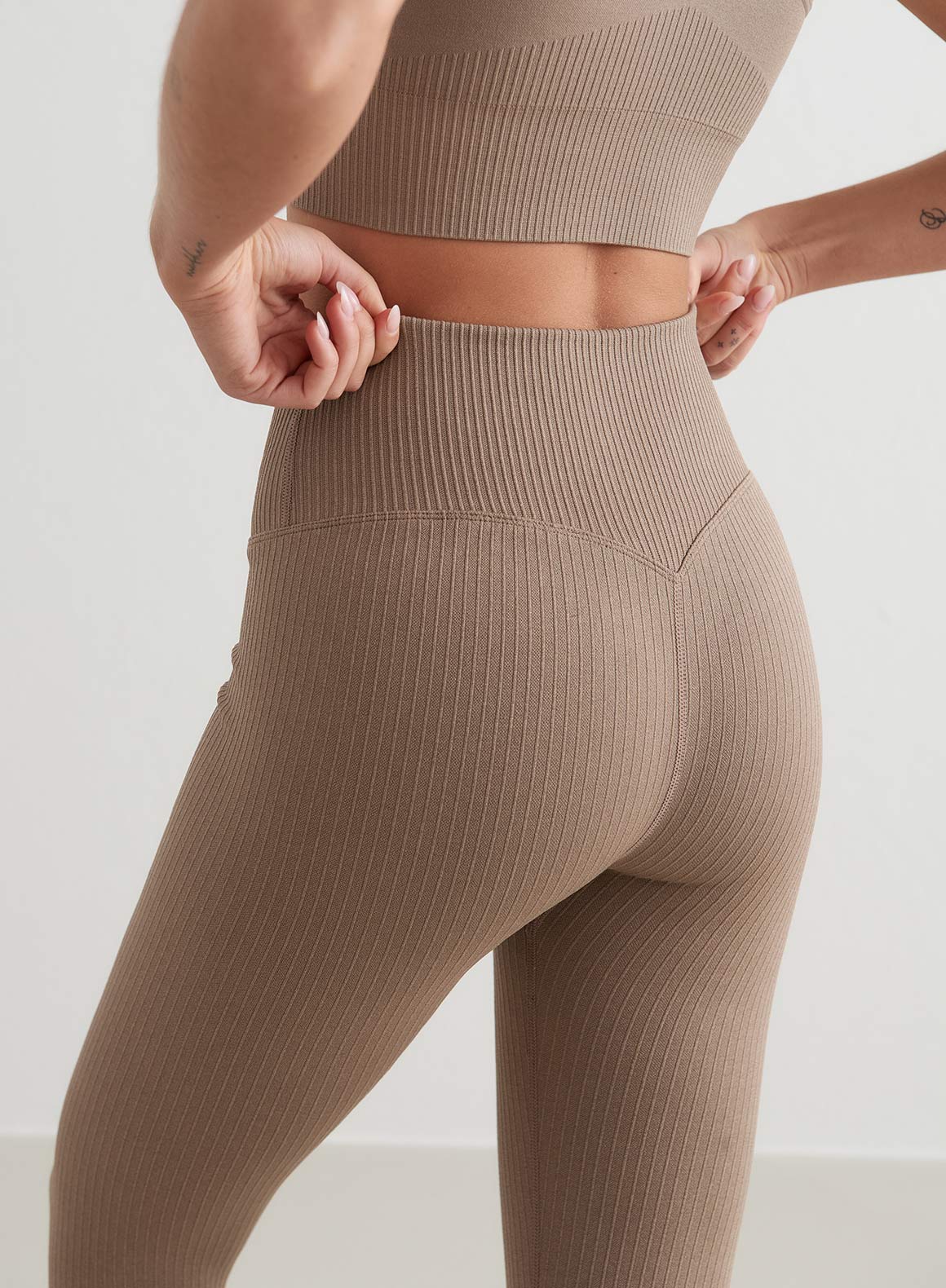 Noa | Nahtlose Gerippte Leggings - Image 5