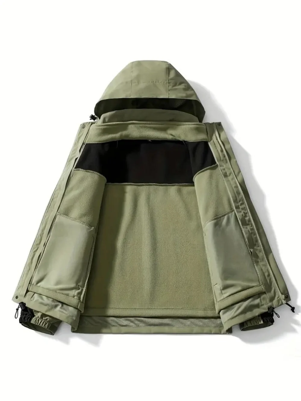 Noah – Herren Outdoorjacke Mit Kapuze Und Layer-Design - Image 3