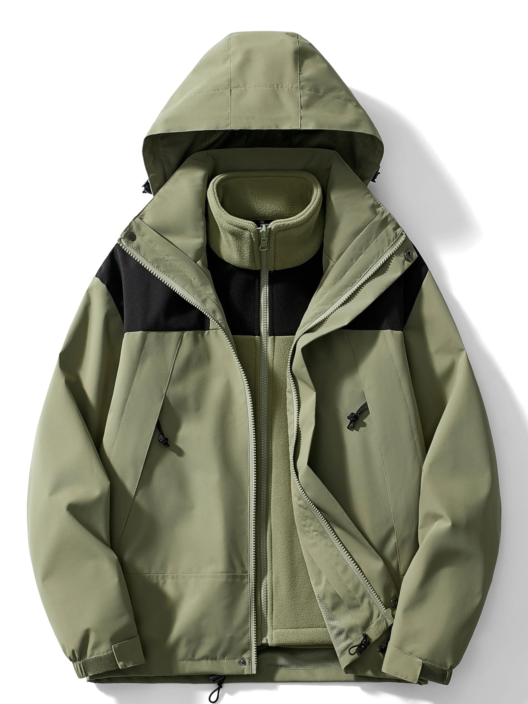 Noah – Herren Outdoorjacke Mit Kapuze Und Layer-Design - Image 5
