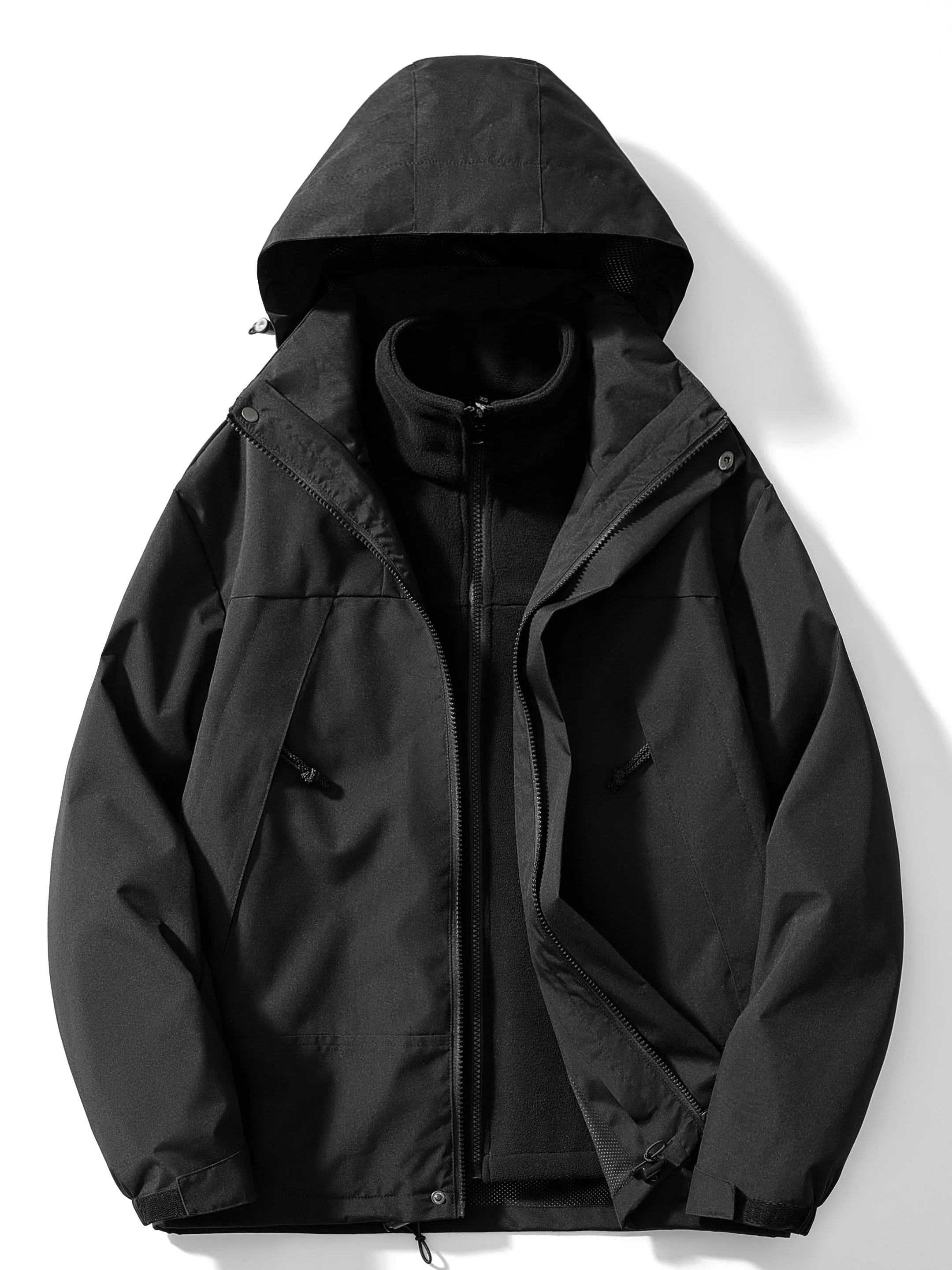 Noah – Herren Outdoorjacke Mit Kapuze Und Layer-Design - Image 6