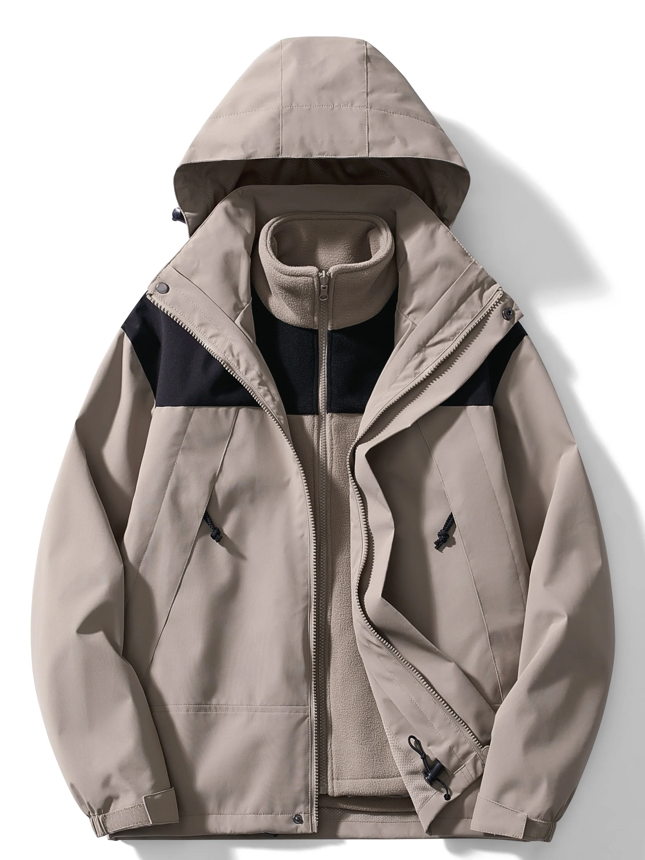 Noah – Herren Outdoorjacke Mit Kapuze Und Layer-Design - Image 7