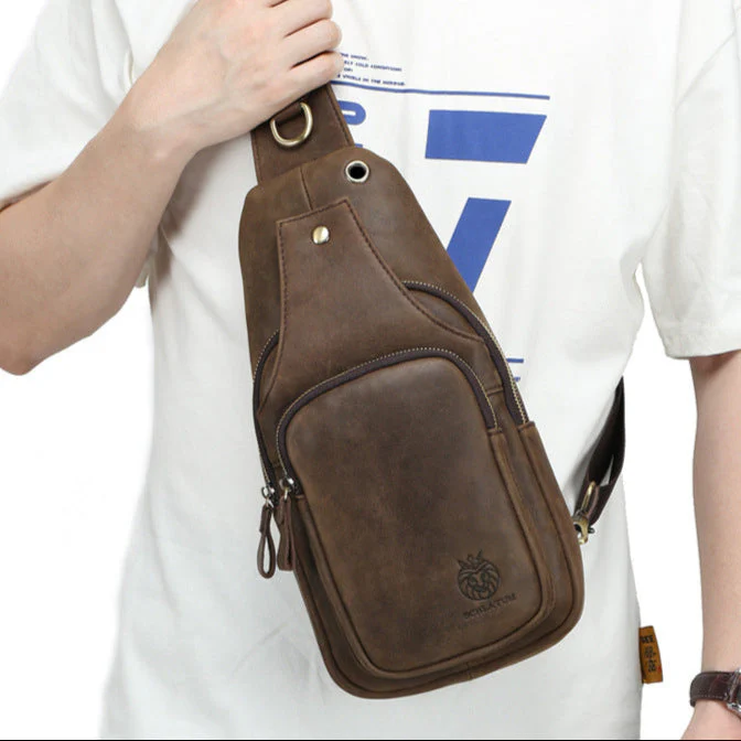 Noah | Leder-Brusttasche - Image 2
