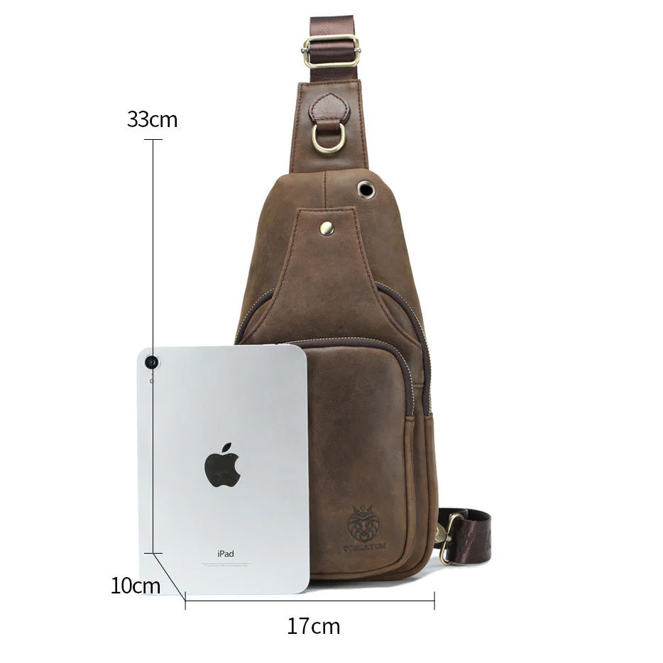 Noah | Leder-Brusttasche - Image 3