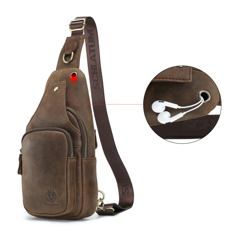 Noah | Leder-Brusttasche - Image 8