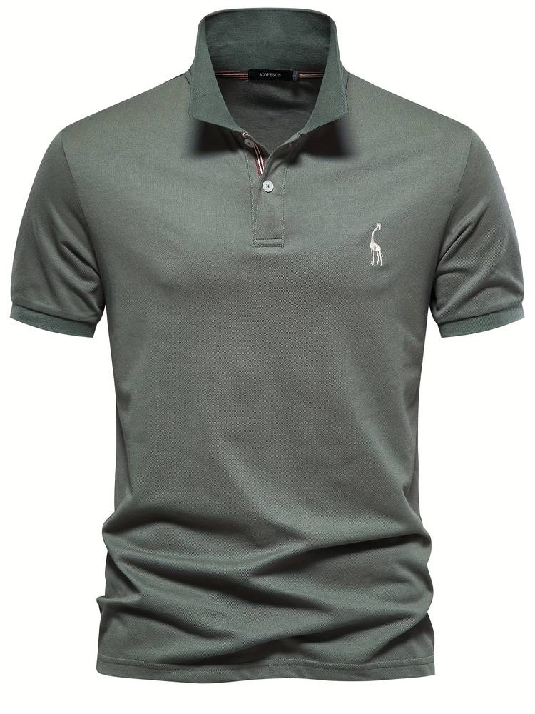 Noah | Slim Fit Klassisches Poloshirt mit sportlichem Kragen-Detail - Image 6