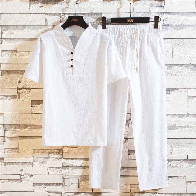 Noah - Sommerchic Kleidungsset aus Leinen - Image 2