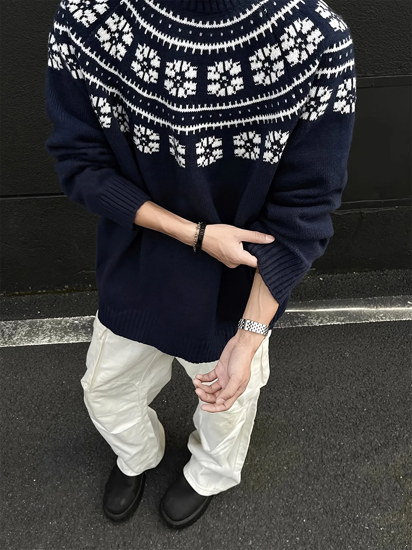 Noah | Vintage Icelandic Sweater - Image 4